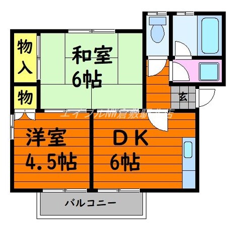 コアSKの物件間取画像